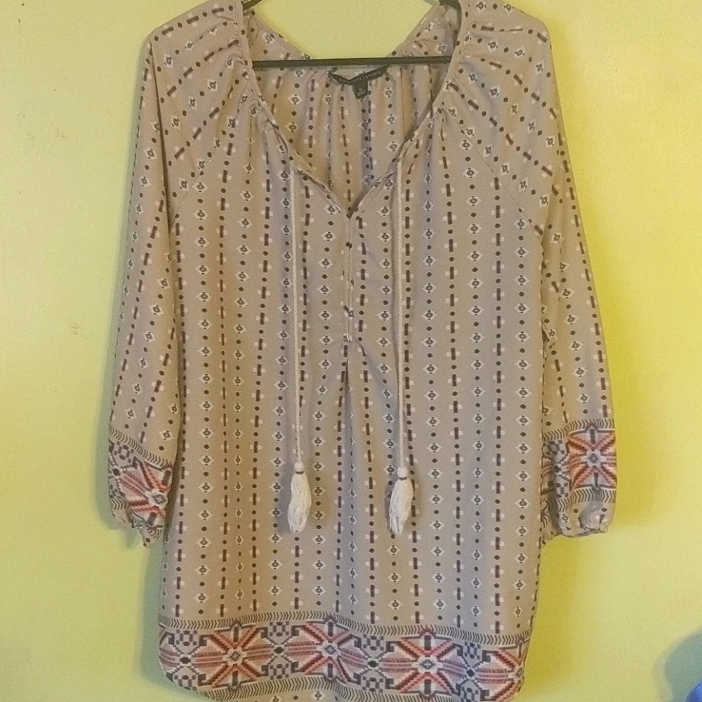 Signature Studio Tribal Blouse
